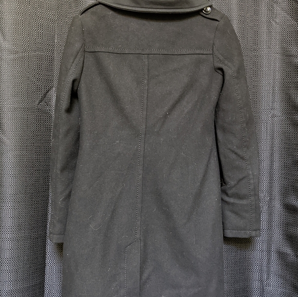 *Black wool peacoat - Picture 4 of 6